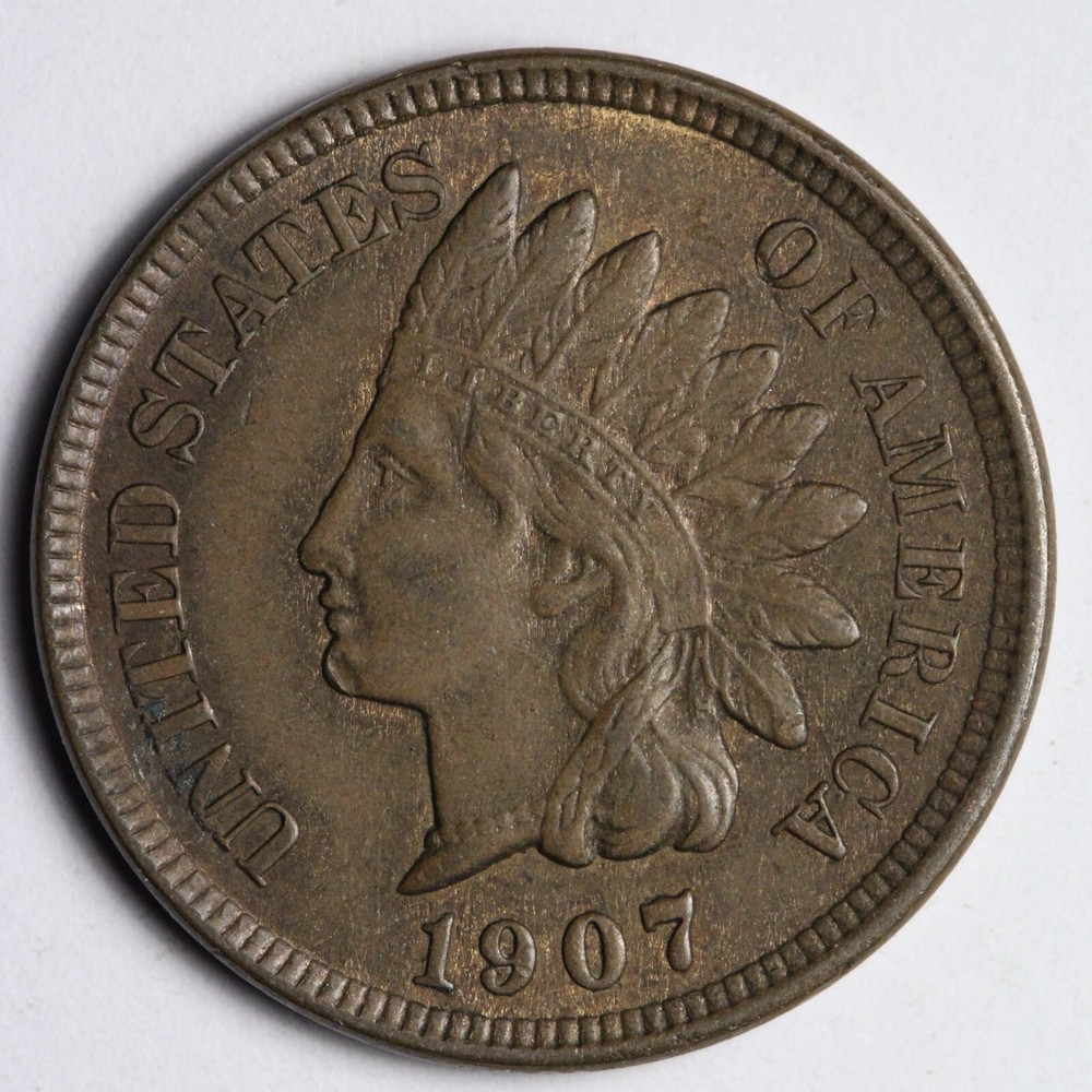 1907 Indian Head Cent Penny UNC *UNCIRCULATED* MS E271 ZJH