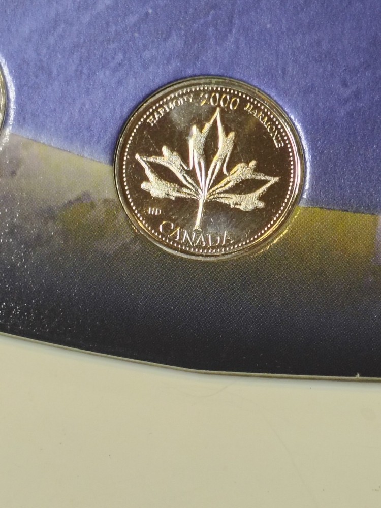 2000 Canada New Millenium 13x Quarter Coin Proof Set