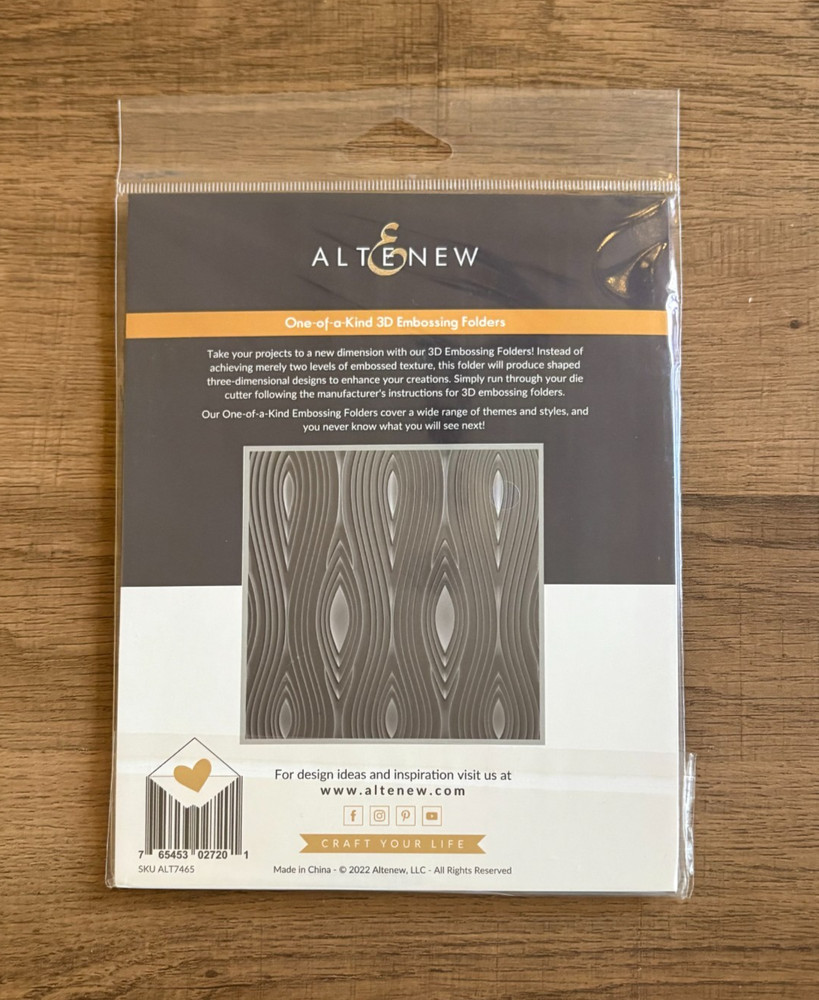 Altenew assorted set of embossing folders