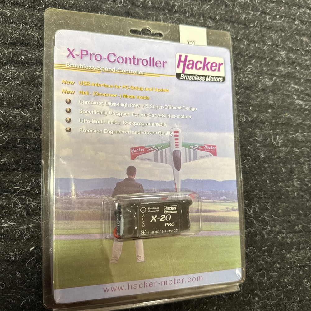 X-20-Pro Brushless -Controller #87100002 Hacker Brushless Motors