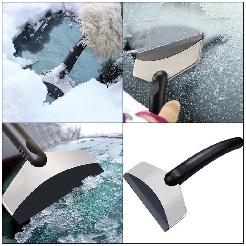 Car Snow Shovel Winter Windshield Window Windscreen Defrosting Ice Scraper Tool