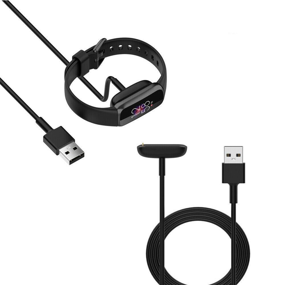 USB Magnetic Fast Charging Charger Cable Dock Adapter For Fitbit Luxe / Charge 5