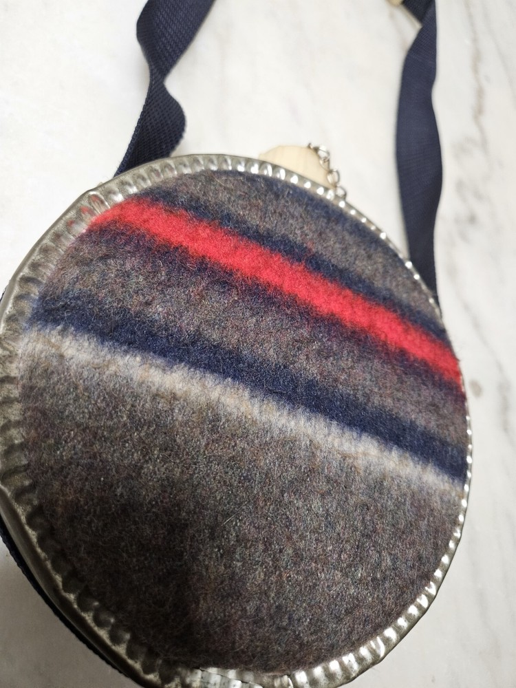 Vintage Western Wool Water Canteen