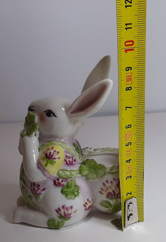 Rabbit with Gerla Egg VILLEROY & BOCH Easter cm 10 with Box