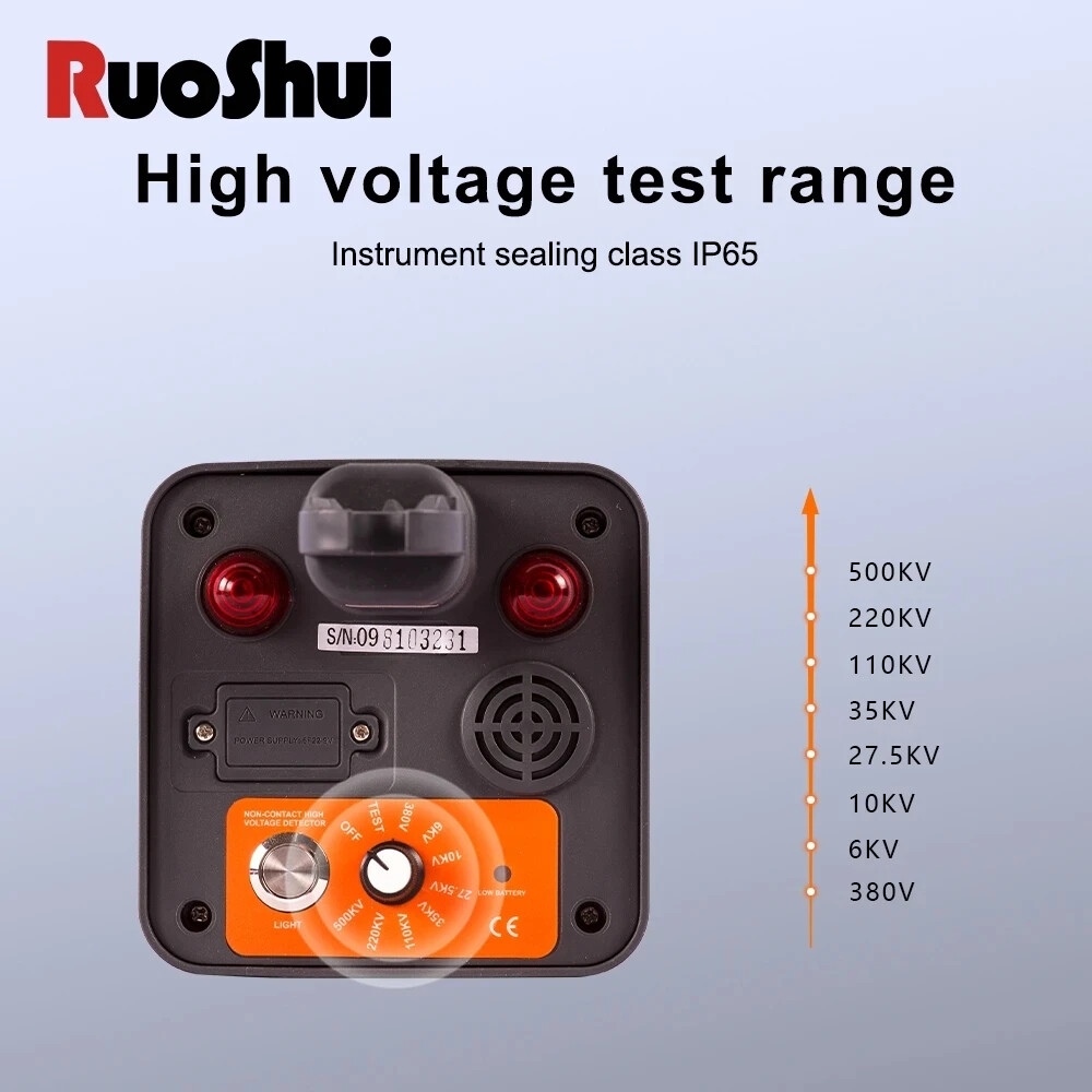 Non-contact High-voltage Electroscope Remote IP65 Rod Cable Detector Test Tool