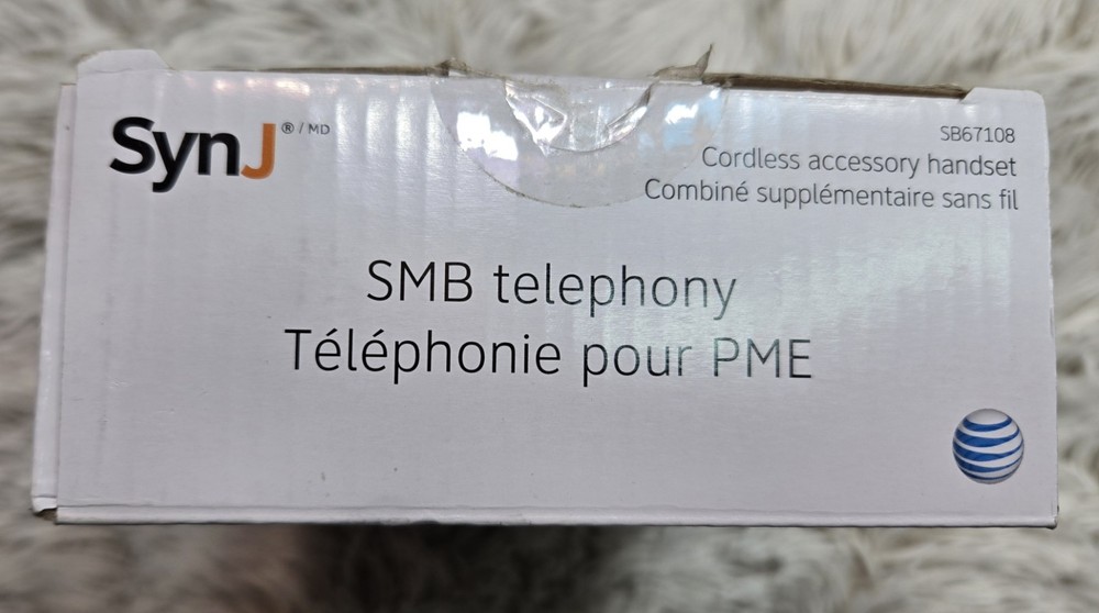 AT&T SynJ 4-Line Cordless Accessory Handset