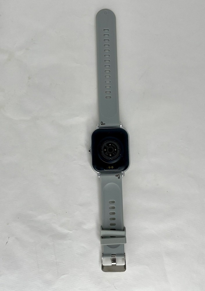 Open Box Smart Watch Grey Band For iOS & Android