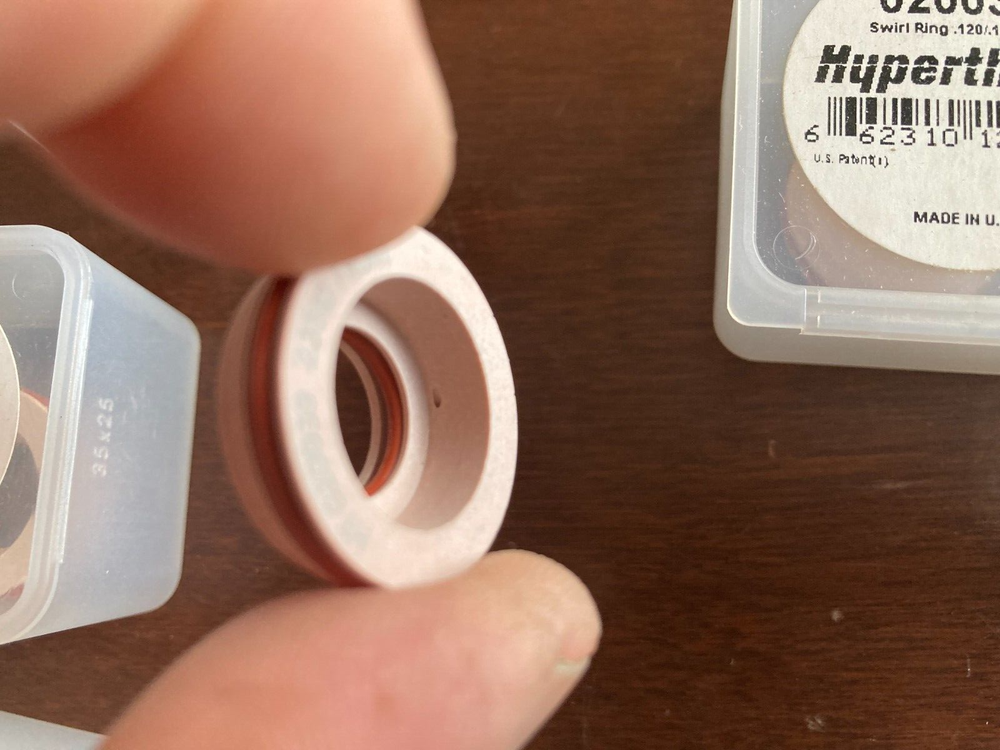 8 pcs HYPERTHERM 020039 SWIRL RING