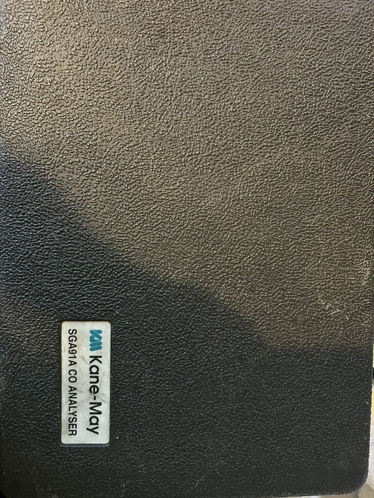 Kane-May SGA91A Single Gas Carbon Monoxide Analyzer With Case