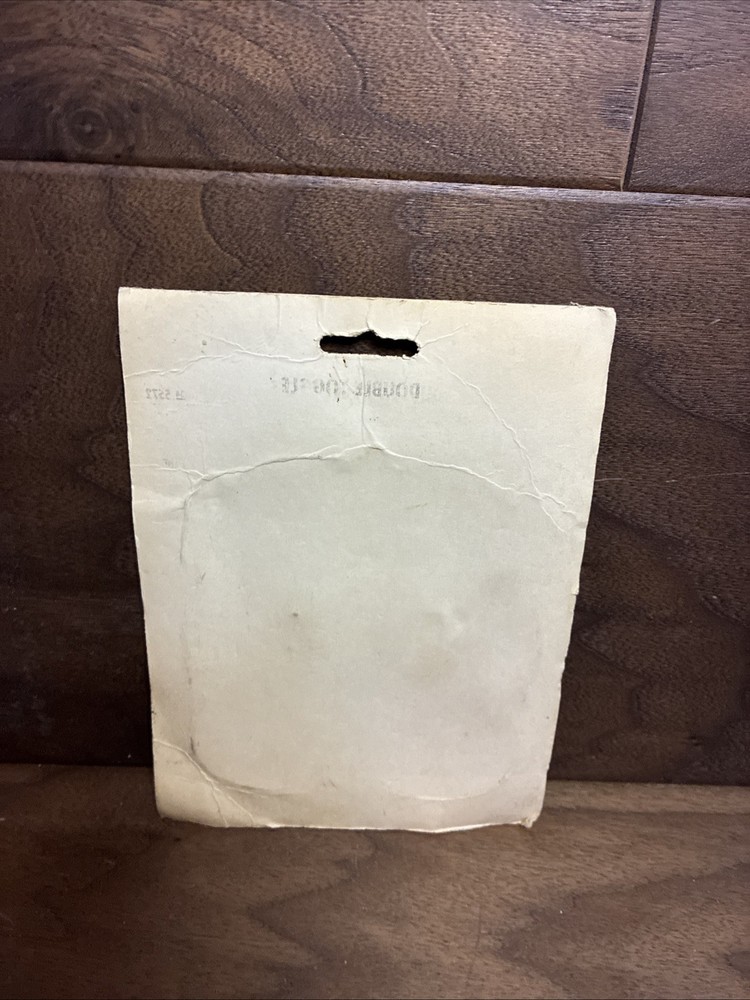 Vintage Sears Double Toggle Light Switch Cover White/Gold