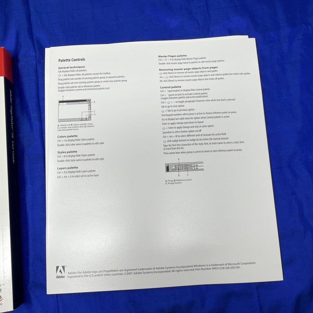 Adobe PageMaker 7.0 for Windows/Macintosh 2 Disc Set with Key Code