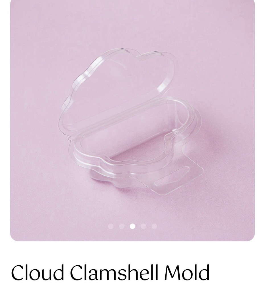 10 Pack Bramble Berry Cloud Clamshell Mold