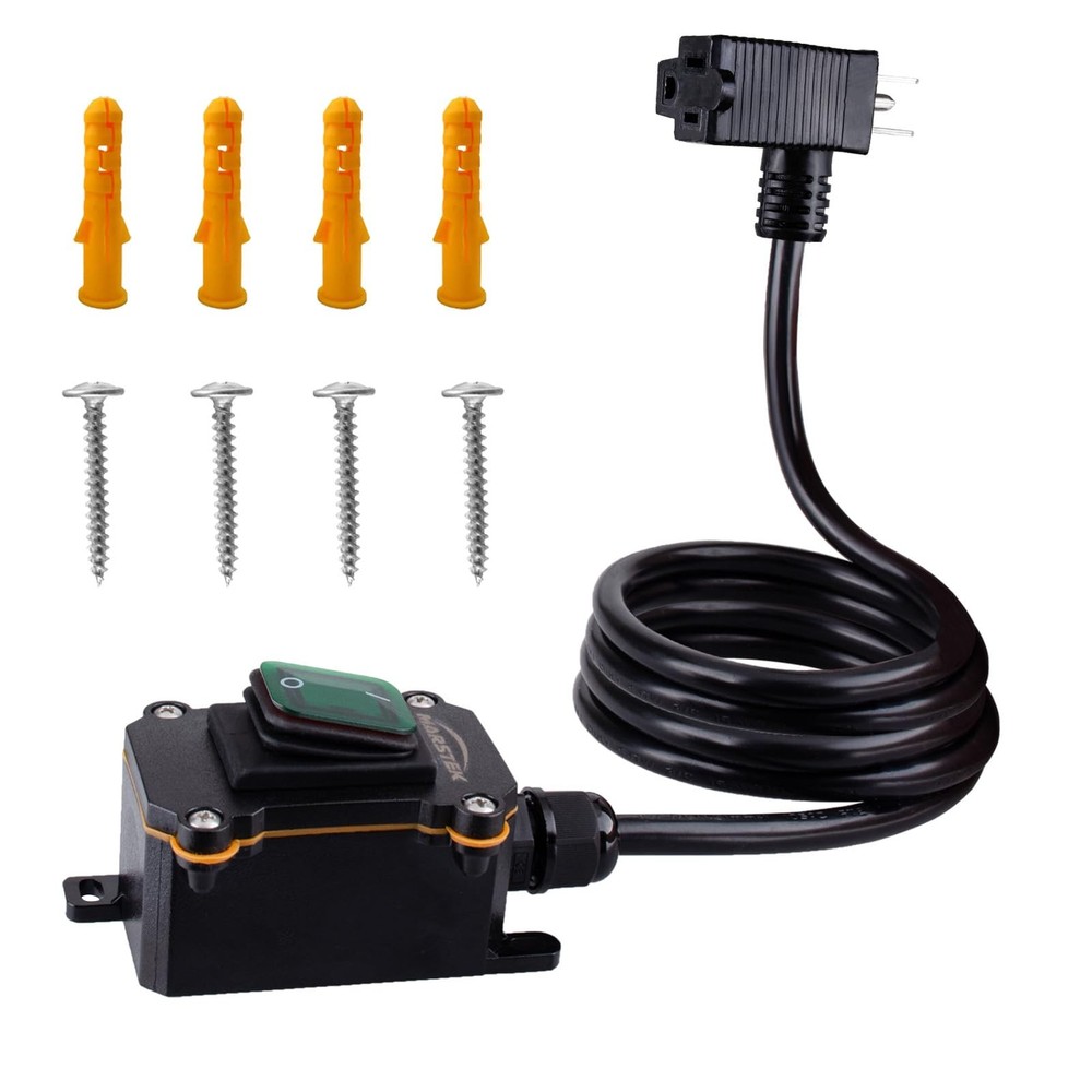 Heavy Duty Waterproof Extension Cord with On/Off SwitchInline Cord Switch wit...