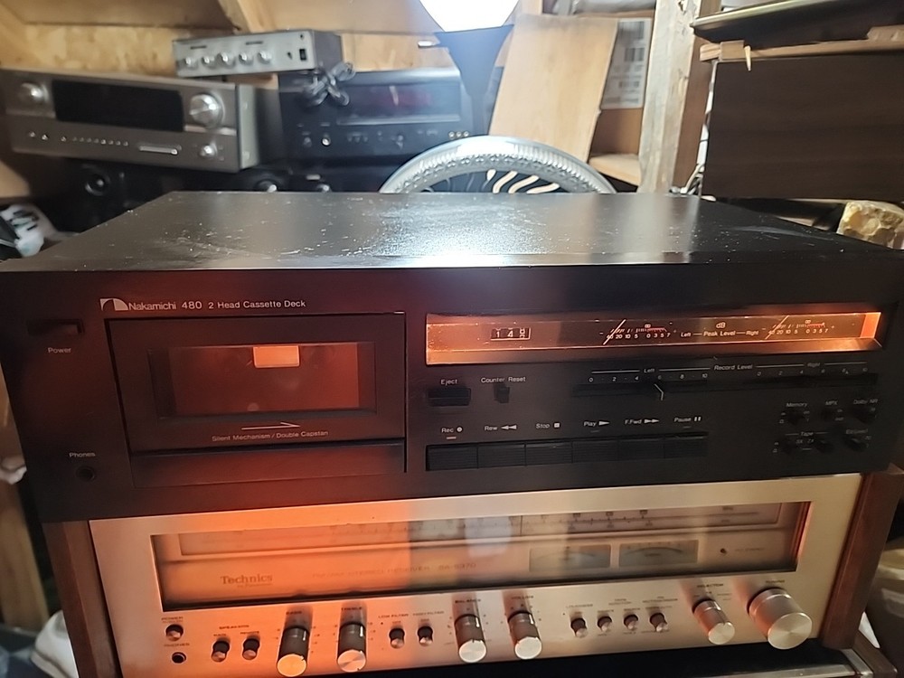 Nakamichi 480 2 Head Cassette Deck Serviced & Updated