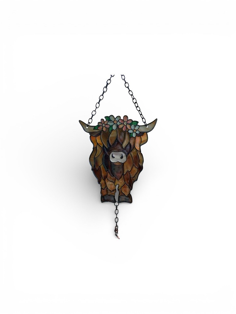 HIGHLAND COW WIND CHIME