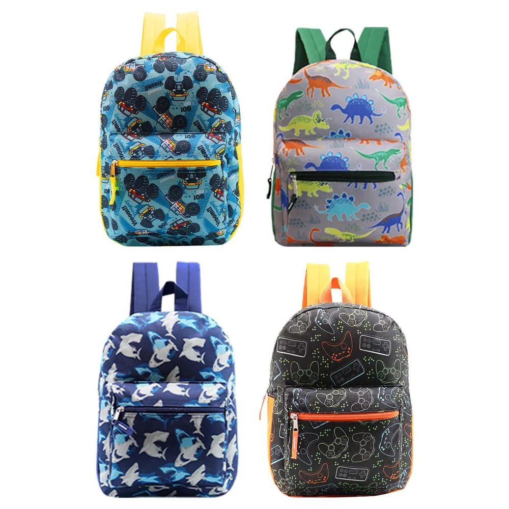 24-pack 15" school backpacks for kids