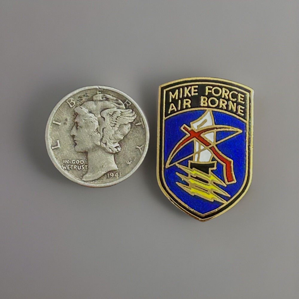 MIKE FORCE AIRBORNE PIN SPECIAL FORCES VIETNAM WAR