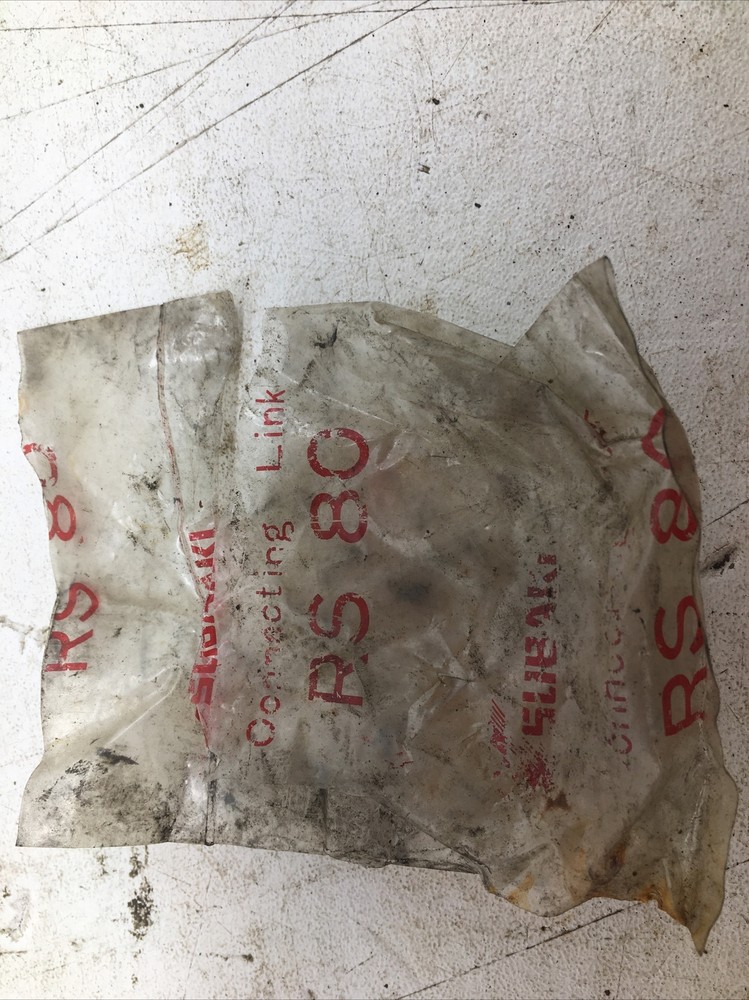 Tsubaki Connecting Link RS80-4 Count (New Old Stock)