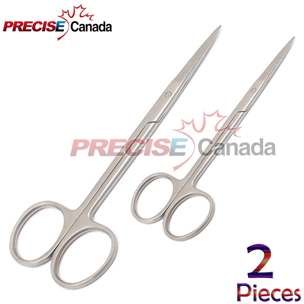 PRECISE CANADA Iris Scissors 3.5"+ 4.5" Straight