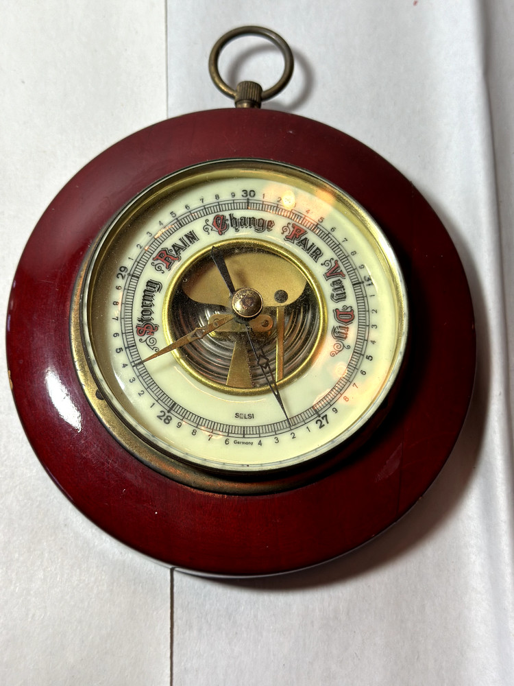 Retro Vintage Maritime Barometer