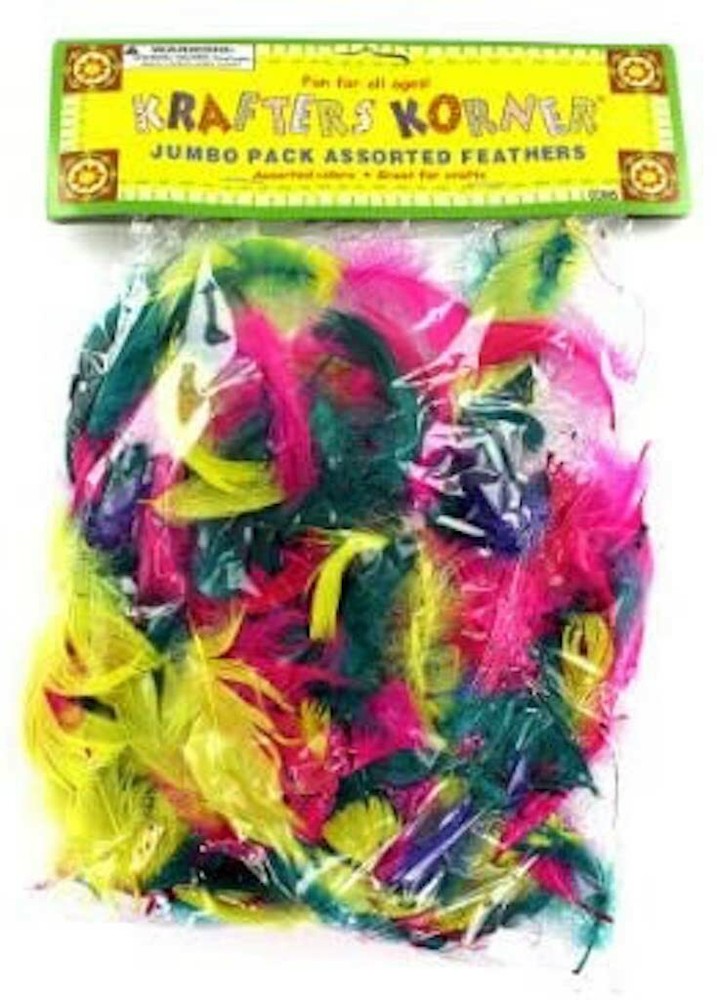 Bulk Buys Craft Feathers