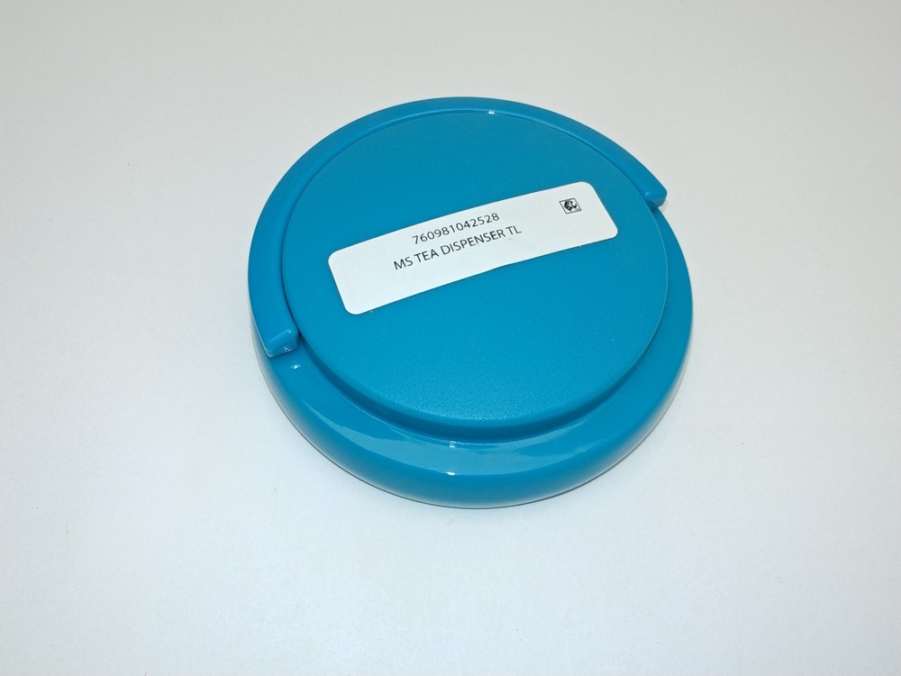 Plastic 1 Gallon Tea Jug Dispensor Lid Top Handle Teal Replacement