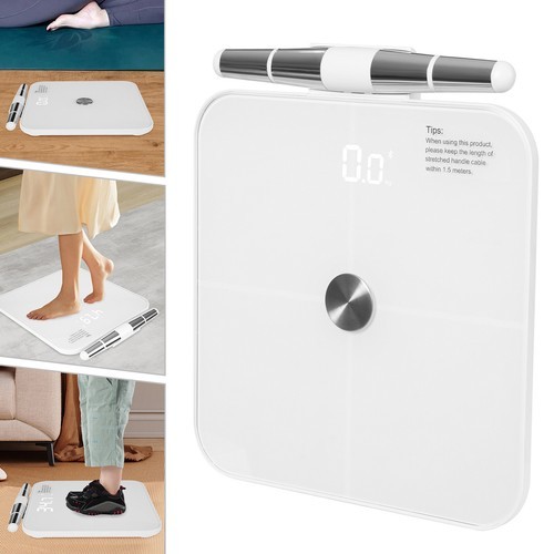 8 Electrode Bathroom Scale Body Fat Scale Weight BMI Scale Memory Function