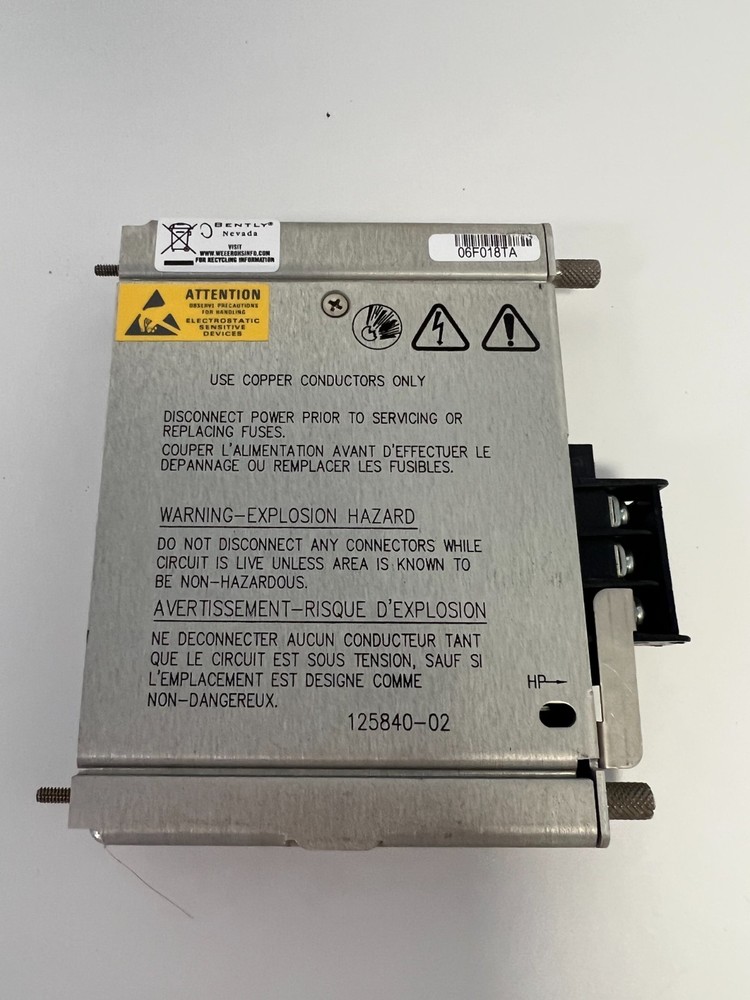 125840-02 Bently Nevada Low Voltage AC PIM