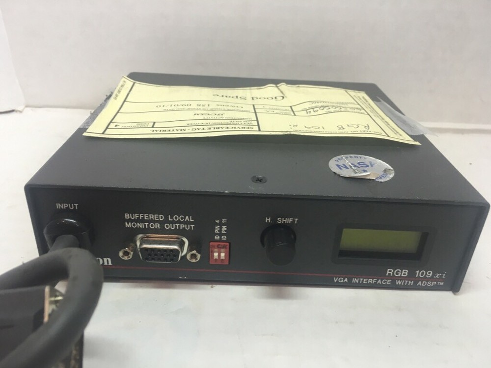 EXTRON VGA INTERFACE WITH ADSP RGB 109 xi