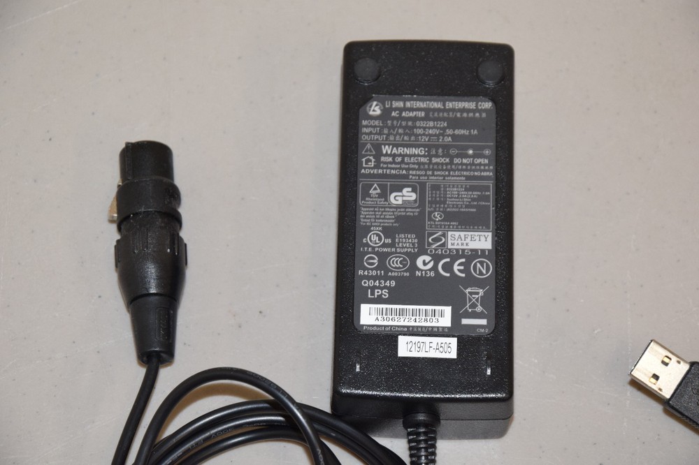 Autoscript XBOX USB with WinPlus HC/1 Scroll Hand Control and 12V Power Supply