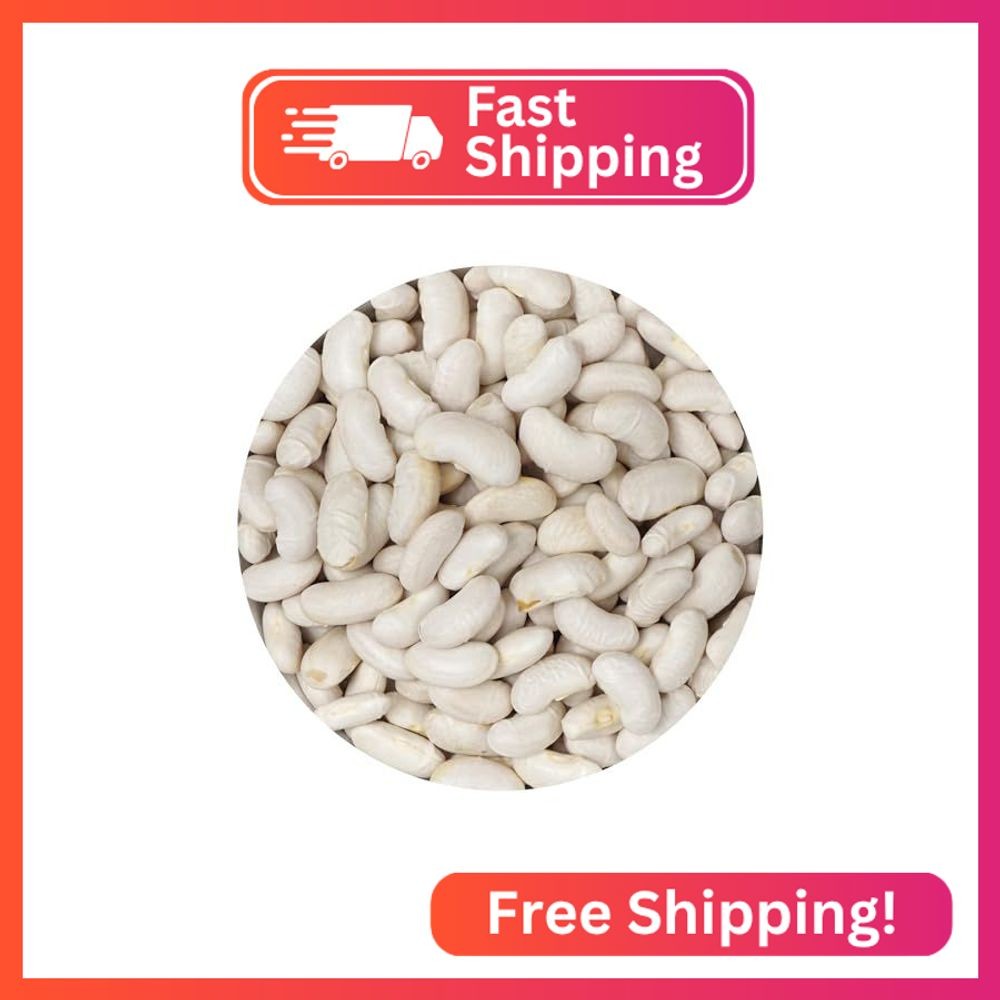 Dried Cannellini Beans, 2 Pound Bulk Bag