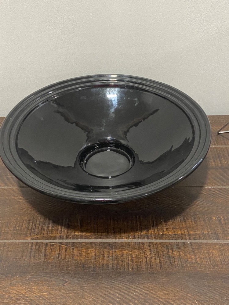 Vintage Haeger Black Console Bowl Planter 954 EUC!!
