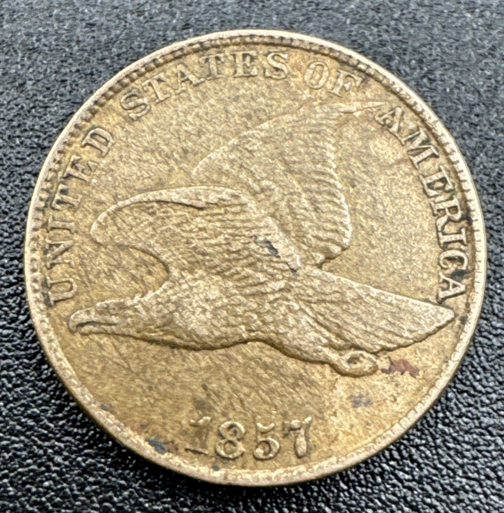1857 Flying Eagle Cent    (MK2)