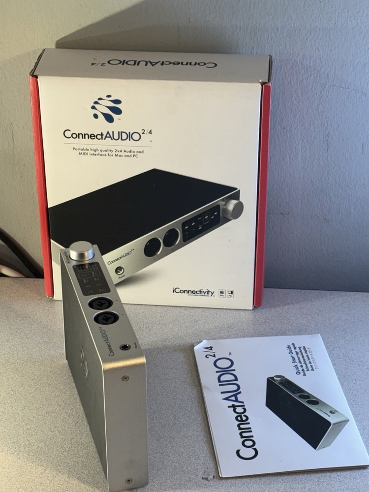 iConnectivity iConnectAUDIO2/4 Audio Interface MIDI
