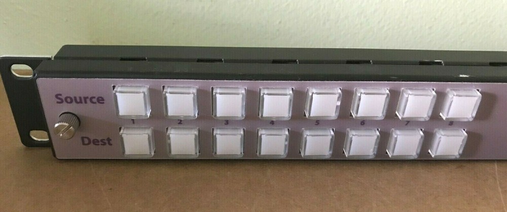 Miranda CP0808 8x8 button panel 1 RU