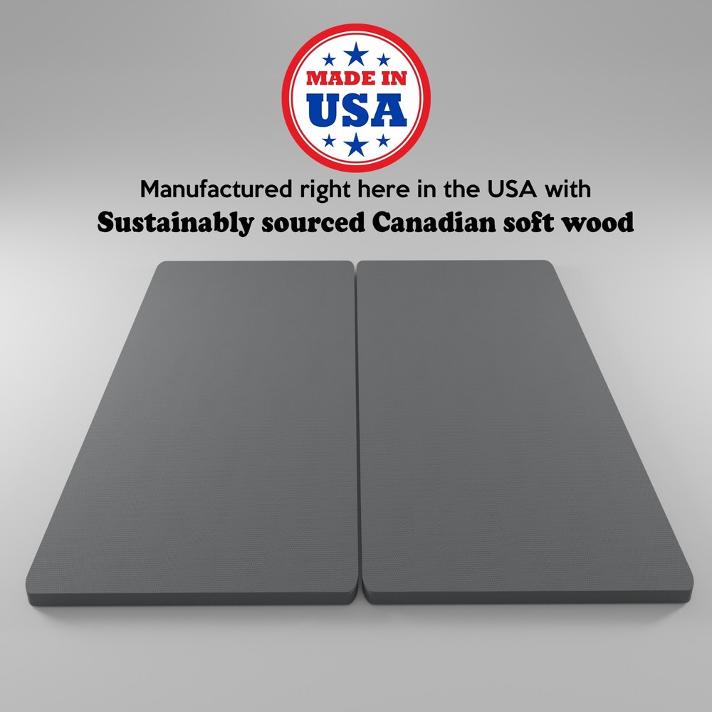 Continental Sleep, 1.5" Split Assembled Bunkie Board for Mattress/Bed Support