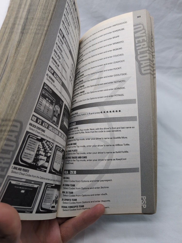 Bradygames Cheat Code Overload Winter 2010