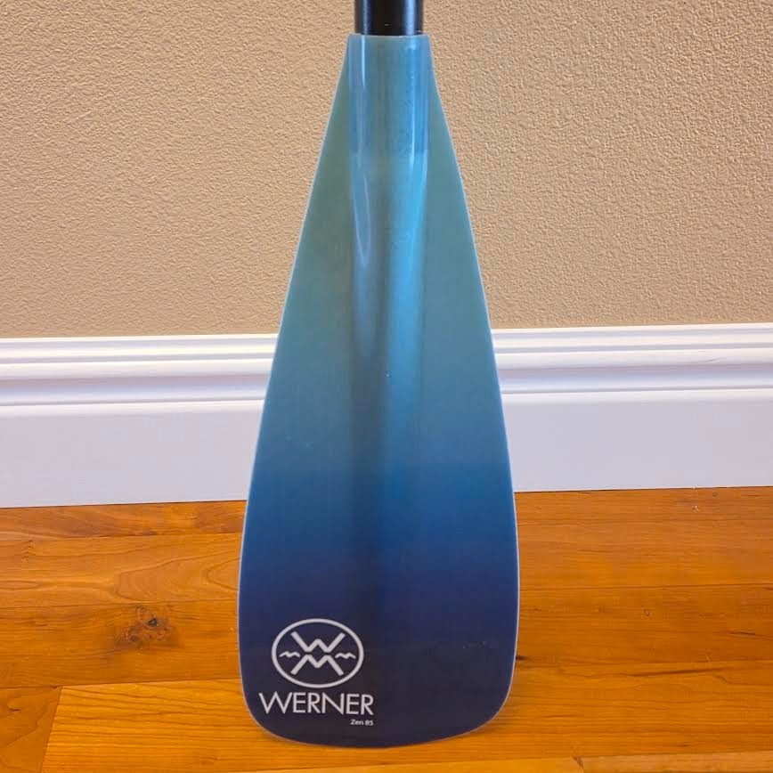 Werner Zen 85 Adjustable SUP Paddle with Leverlock System &Small Diameter Shaft