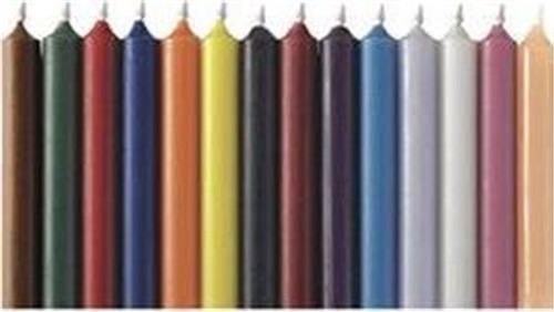 20 Mixed Color Chime (Mini Taper) Ritual Spell Candles!