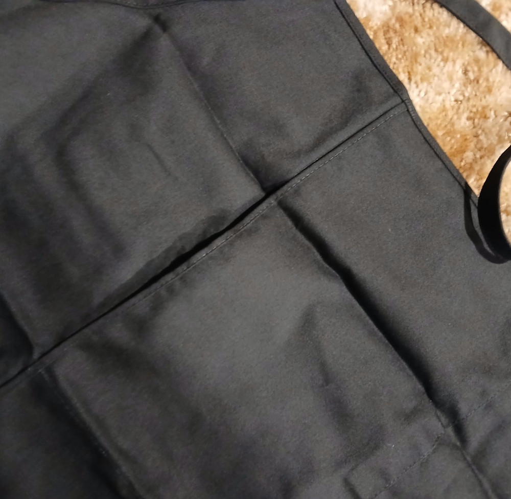 Red Baron Pizza Apron - Black