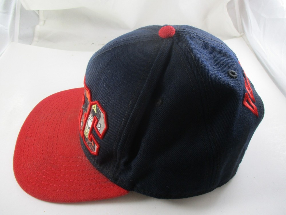 MARVEL MERC DEADPOOL RARE NAVY BLUE / RED AUTHENTIC BASEBALL CAP HAT