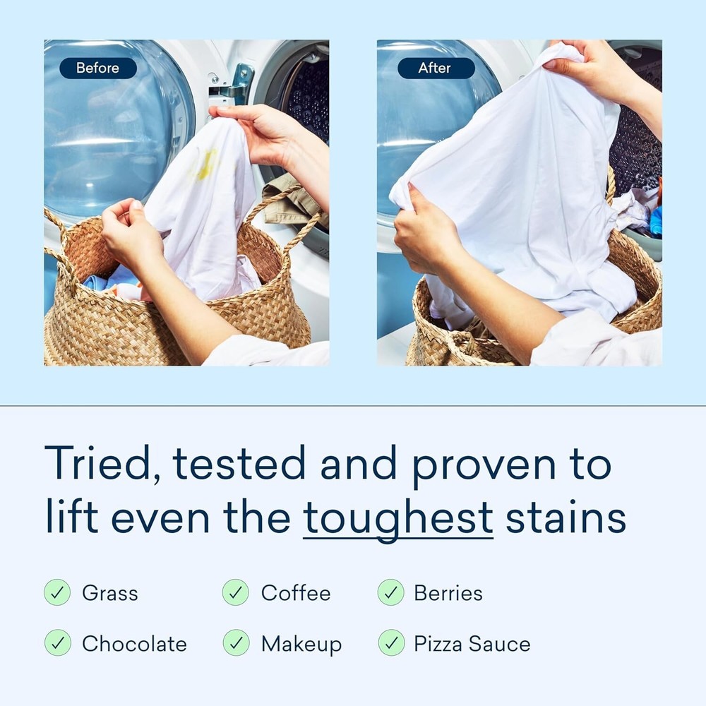 Gentle and Effective Laundry Tablet Starter Set - 61 Count, Eco-Friendly Choice