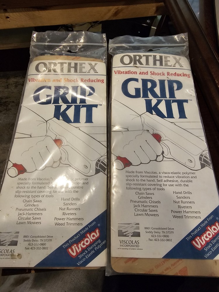 (2) -Viscolas 4713 Tool Wrap ORTHEX Grip Kits- New Surplus