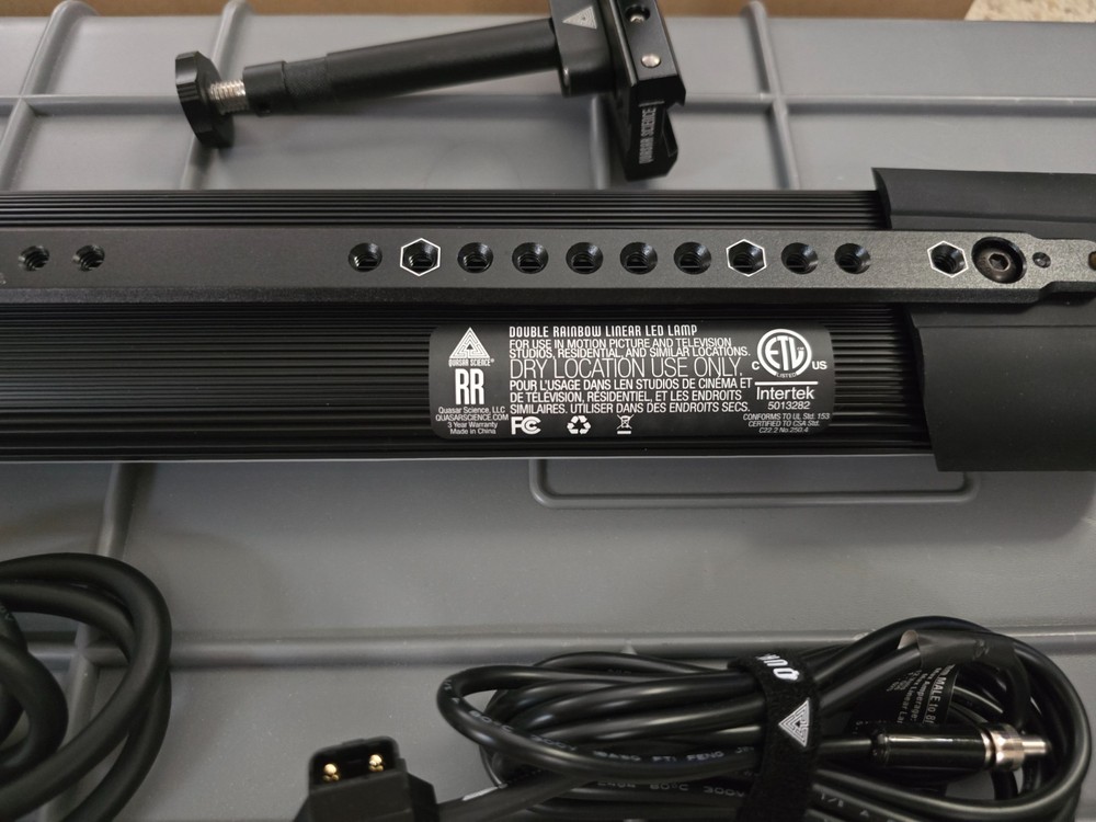 Quasar Science Double Rainbow RR50 LED Light Mint Condition