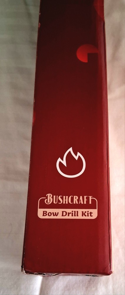 Bushcraft Fire Starter Kit Special Bow Drill - Complete Kit Never Used