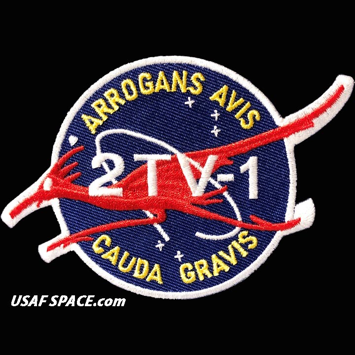 2TV-1 -NASA APOLLO COMMAND MODULE TEST PROGRAM - ORIGINAL AB Emblem 4" PATCH