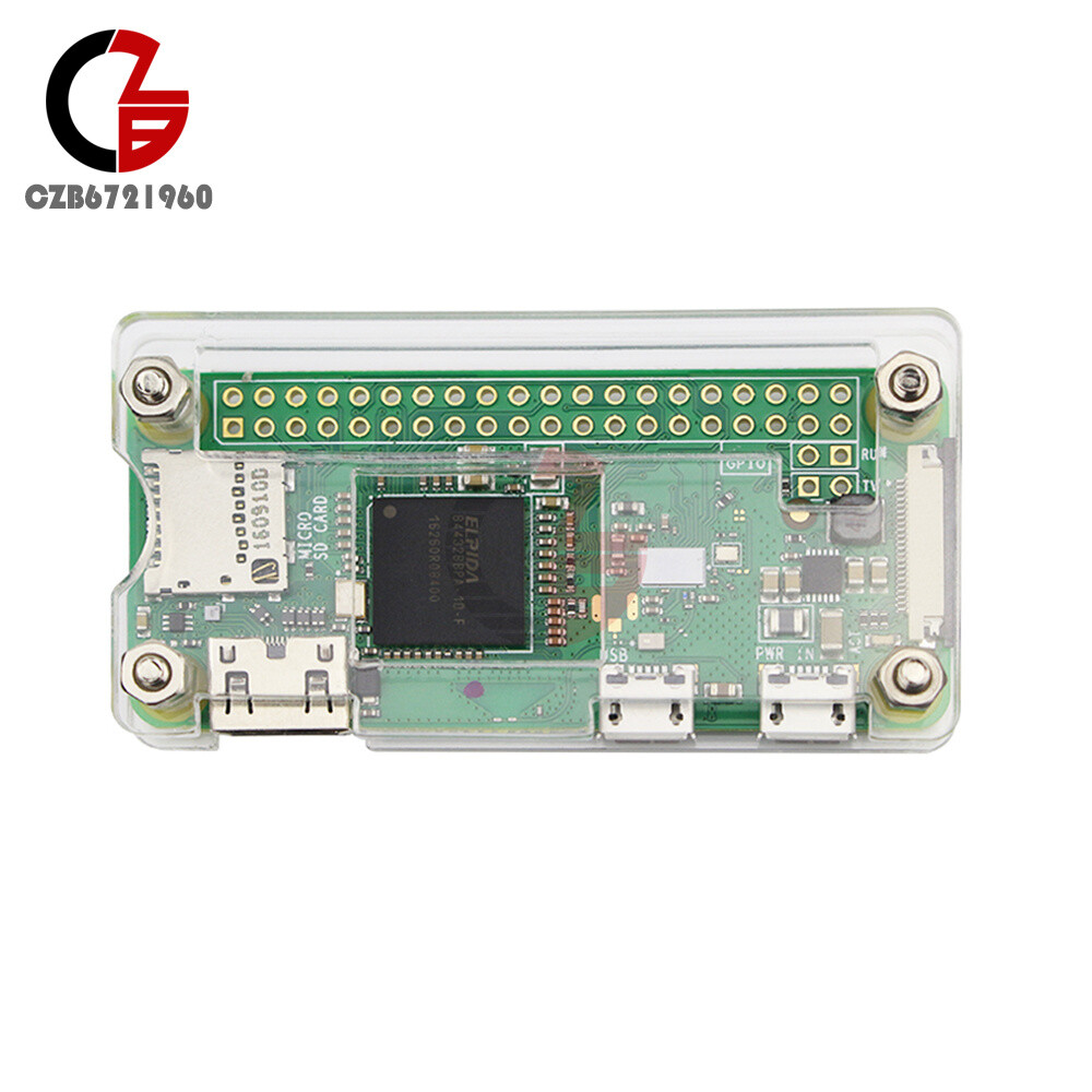 1.3/2/W/WH Acrylic Case Box Protector Shell & Heat SinK for Raspberry Pi Zero