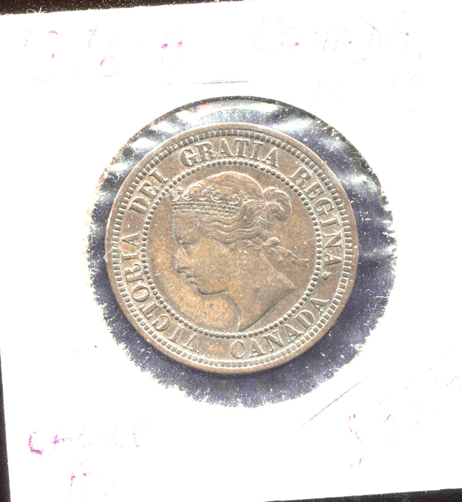 1876-H CANADA LARGE CENT