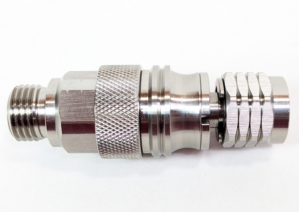 QD Quick Disconnect 2nd Stage Scuba Dive Regulator Hose 2 Piece Adapter Set