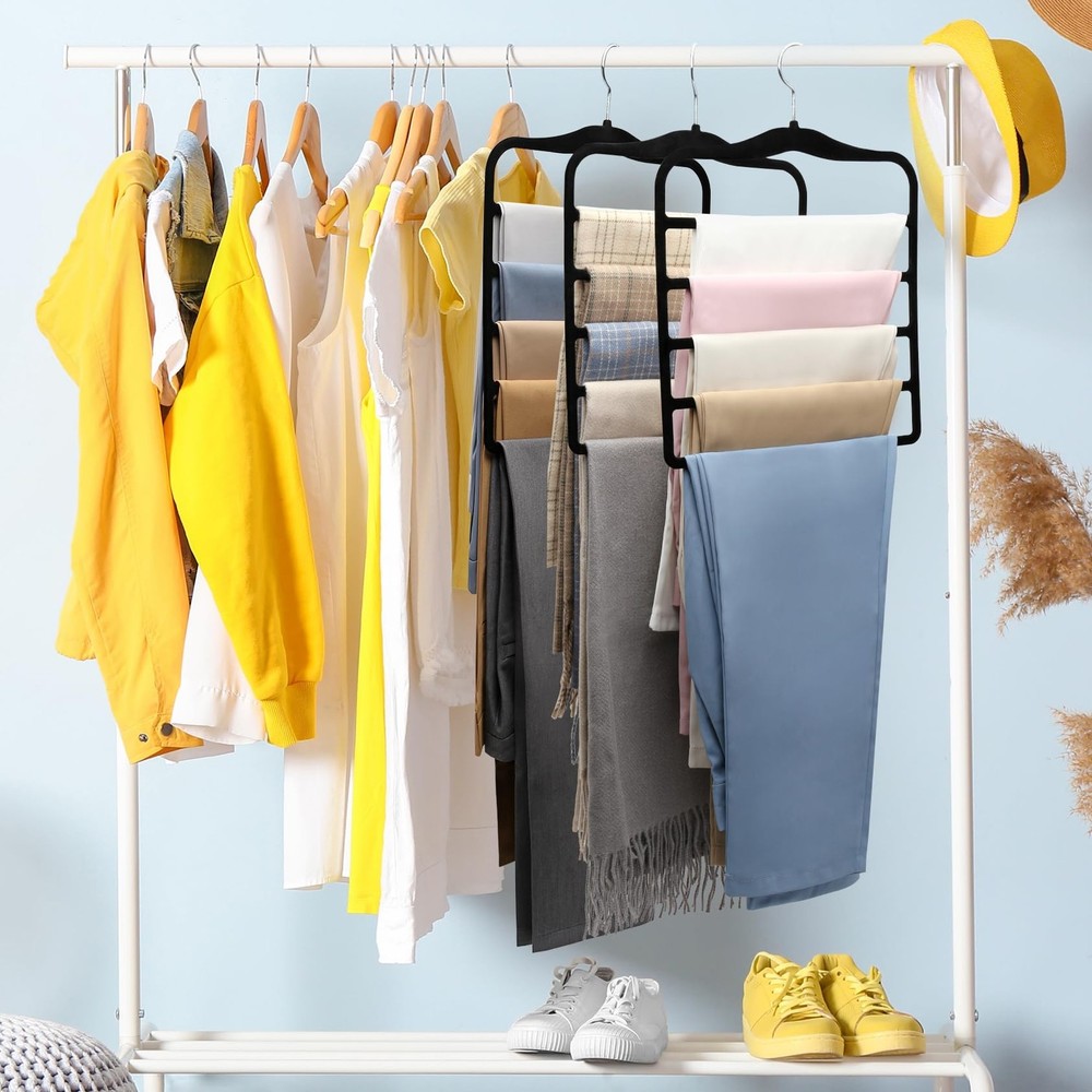 Closet Organizers and Storage,3 Pack Organization Storage Large, Black
